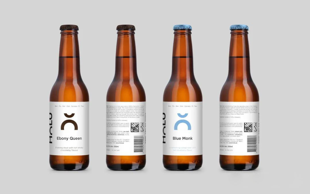 精酿啤酒品牌包装设计,玻璃瓶酒包装设计案例欣赏