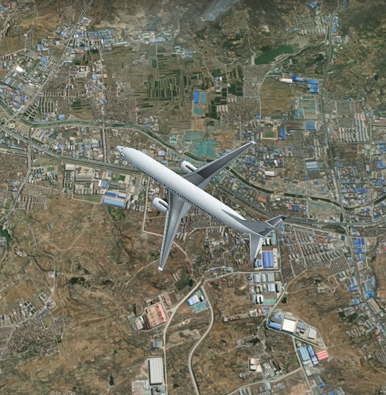 9月19号，一架西安飞往青岛的航班到达河南安阳……