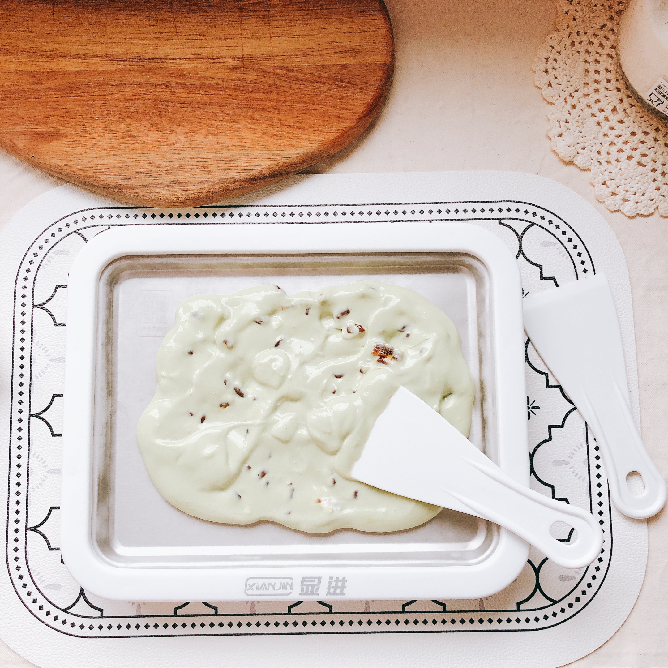 家用免插电小型炒冰机炒酸奶,家用炒冰机炒冰沙