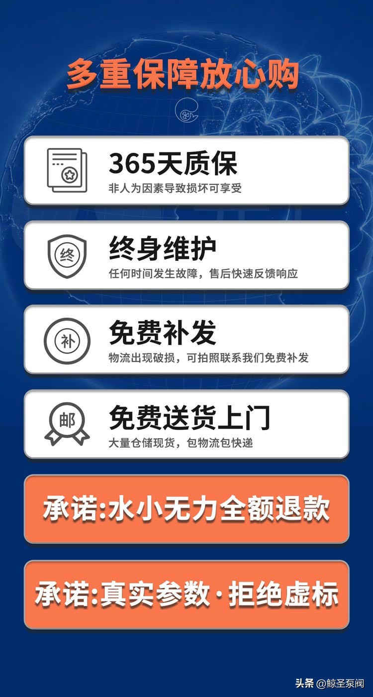 [鲸圣]地下管道电动试压泵，硫酸立式泵之50GCF-32