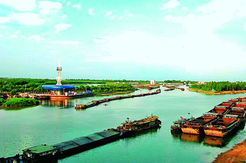 宿迁大运河生态走廊规划,宿迁大运河景观带规划图