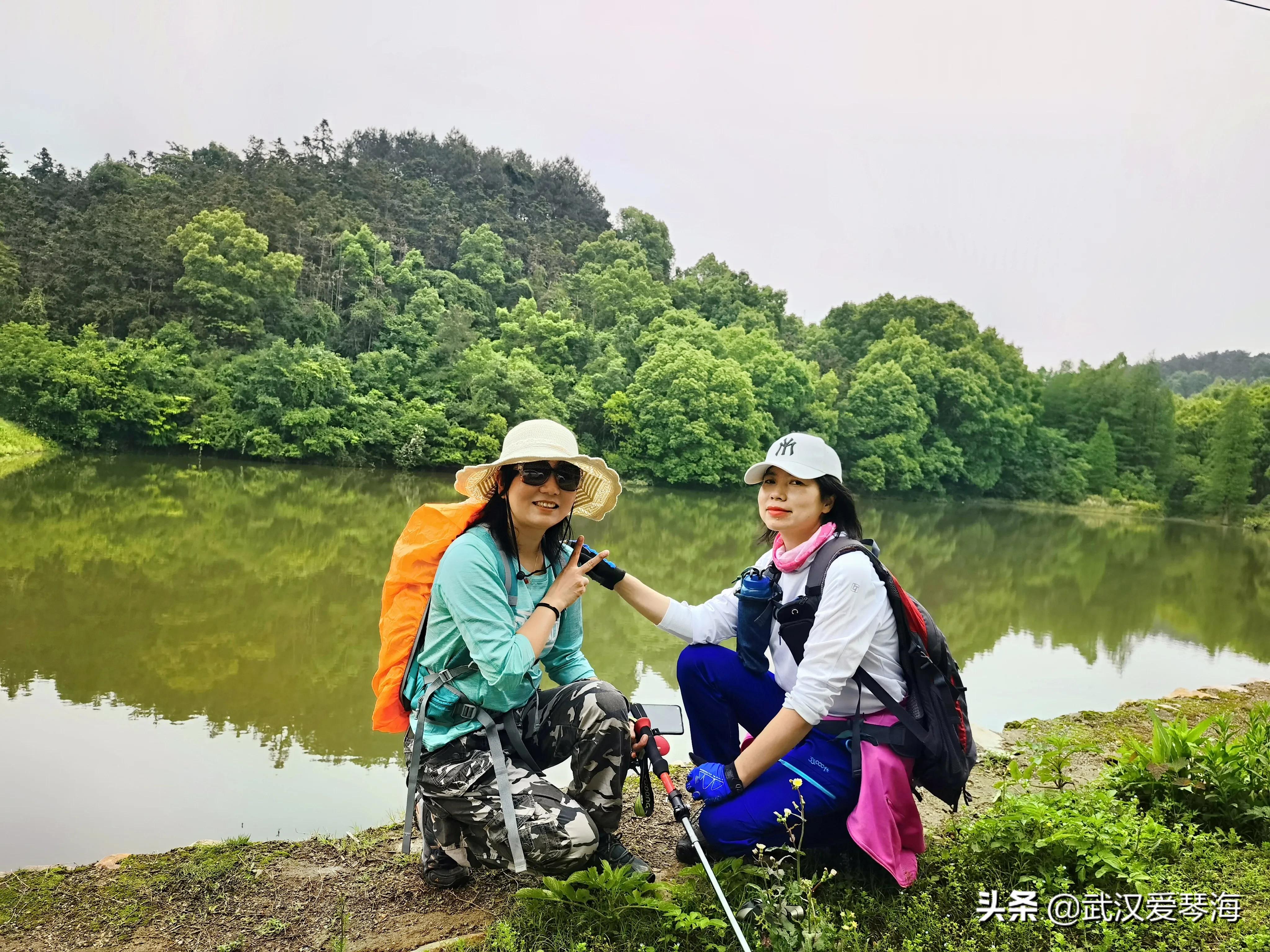 武汉青龙山爬山,武汉热门旅行线路青龙山穿八分山