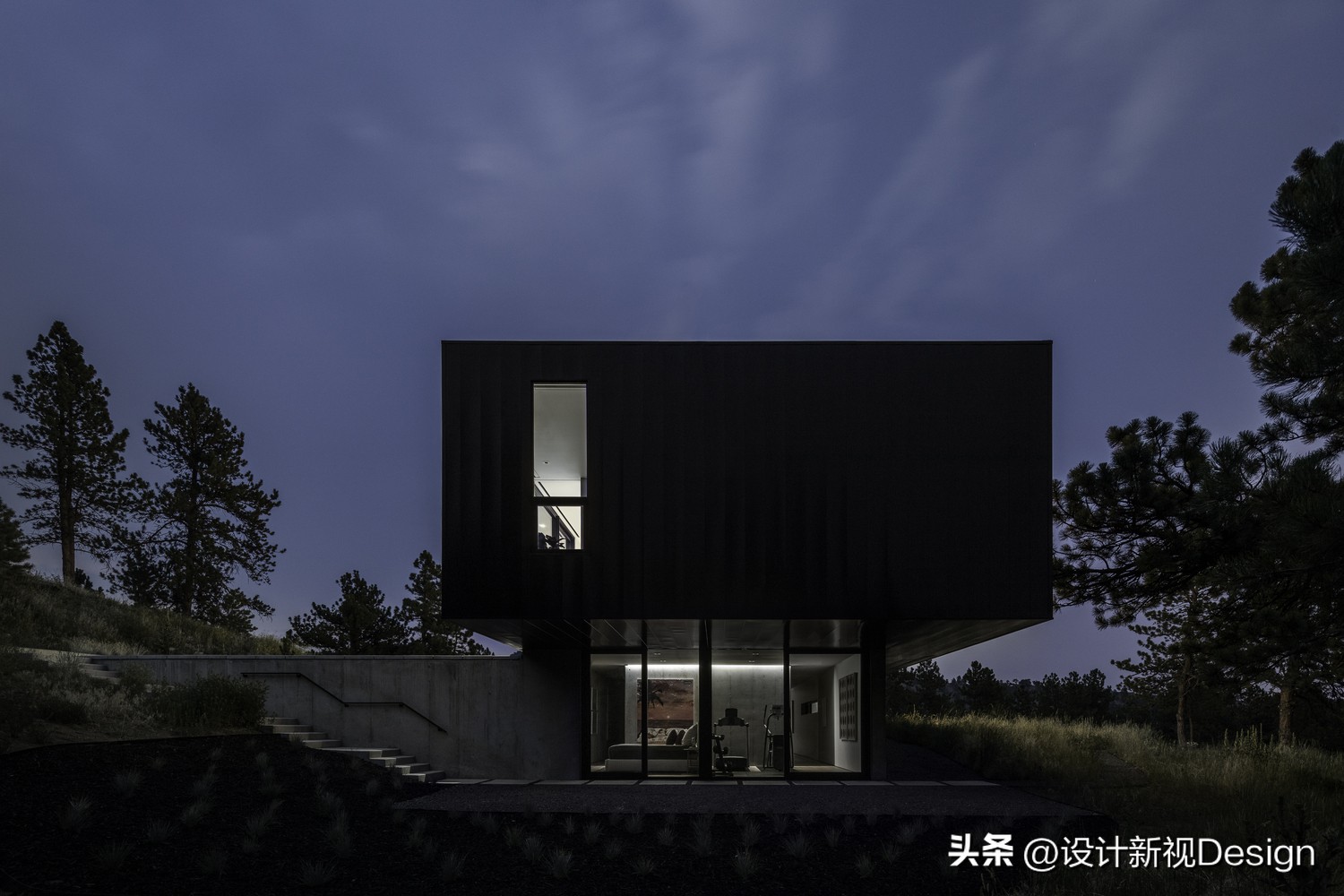 美国现代建筑工作室StudioBArchitecture：黑色盒子之家（第1期）
