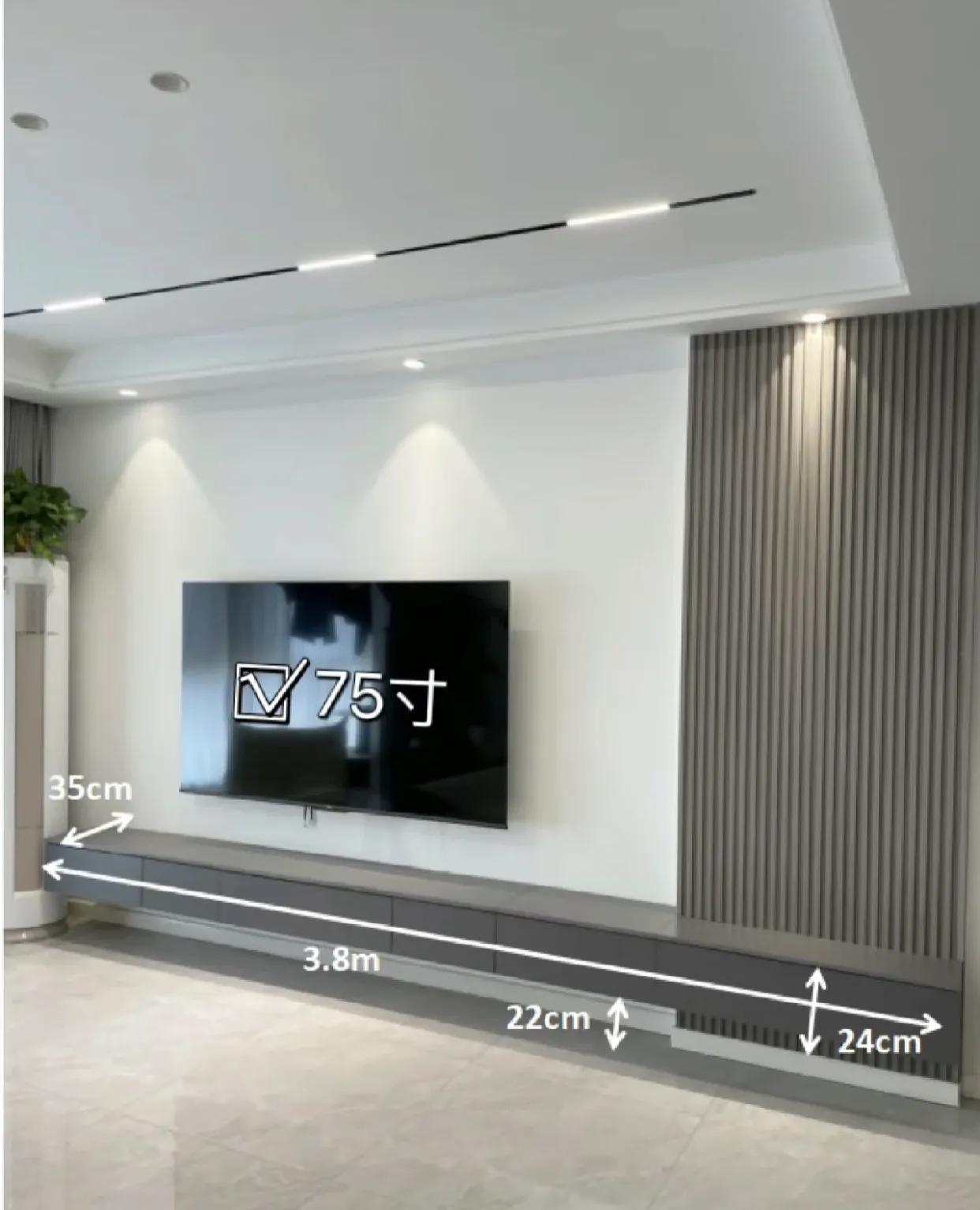 悬空成品电视柜最新款现代轻奢,电视柜改悬空电视柜多少钱