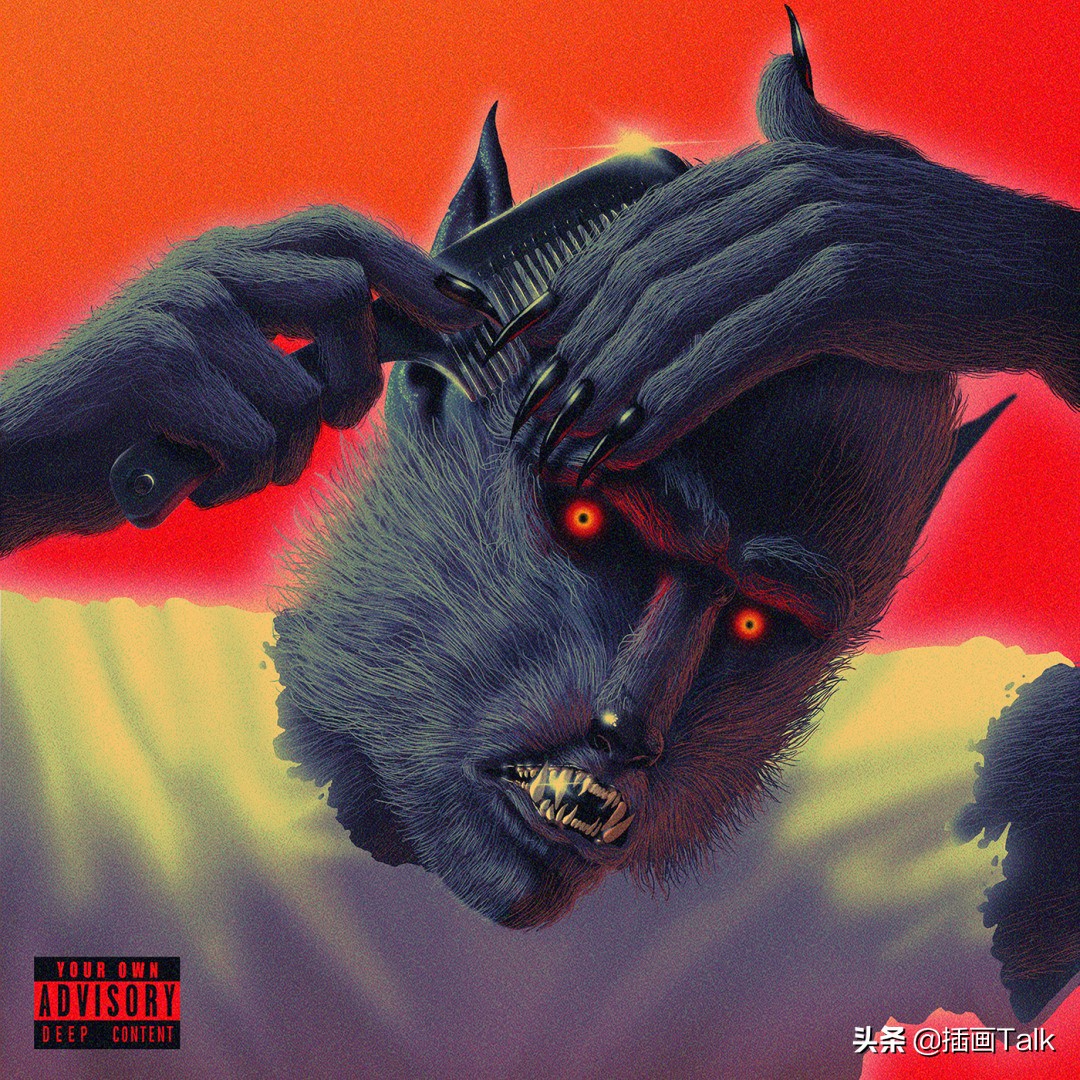 瑞士插画师DexterMaurer，微妙的和谐感