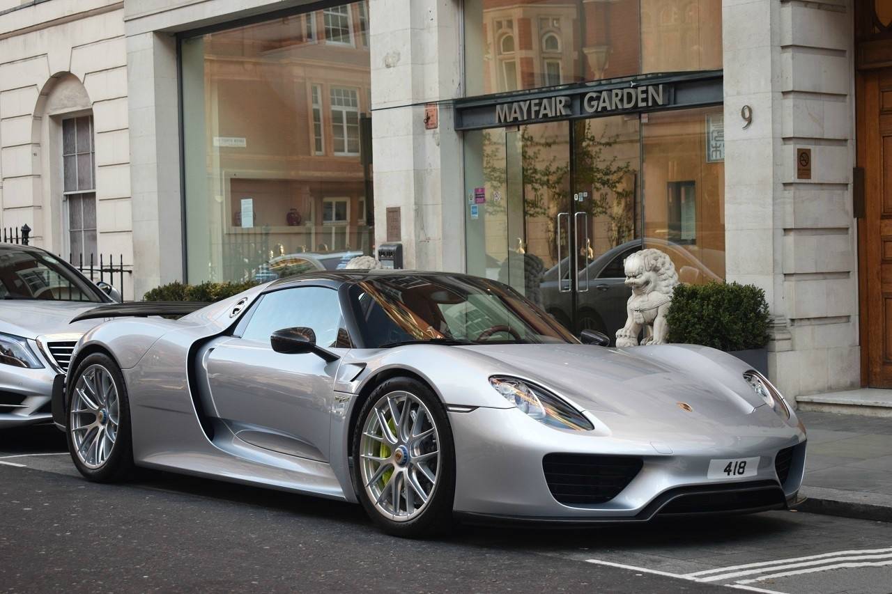 保时捷918spyder现场声浪,富二代开保时捷918spyder