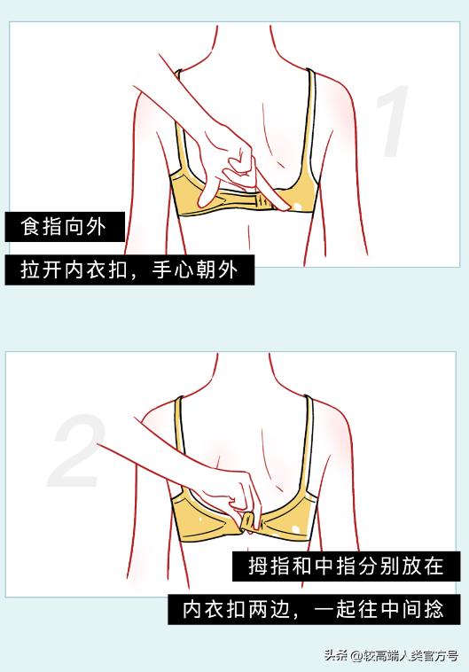 为什么女士内衣扣在后面,内衣扣为什么只有一种
