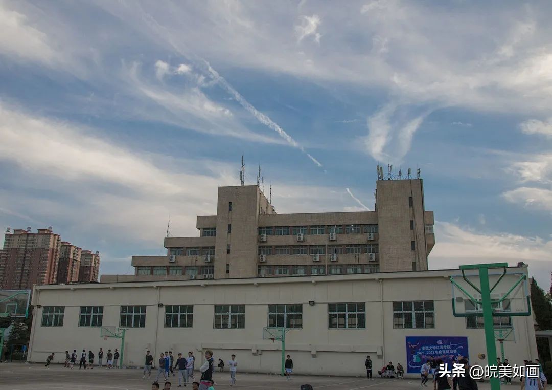 安徽大学好看的风景,高校最美秋景