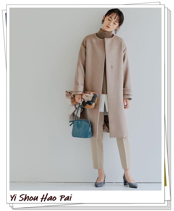 无领大衣如何穿才好看,无领大衣的多种搭配