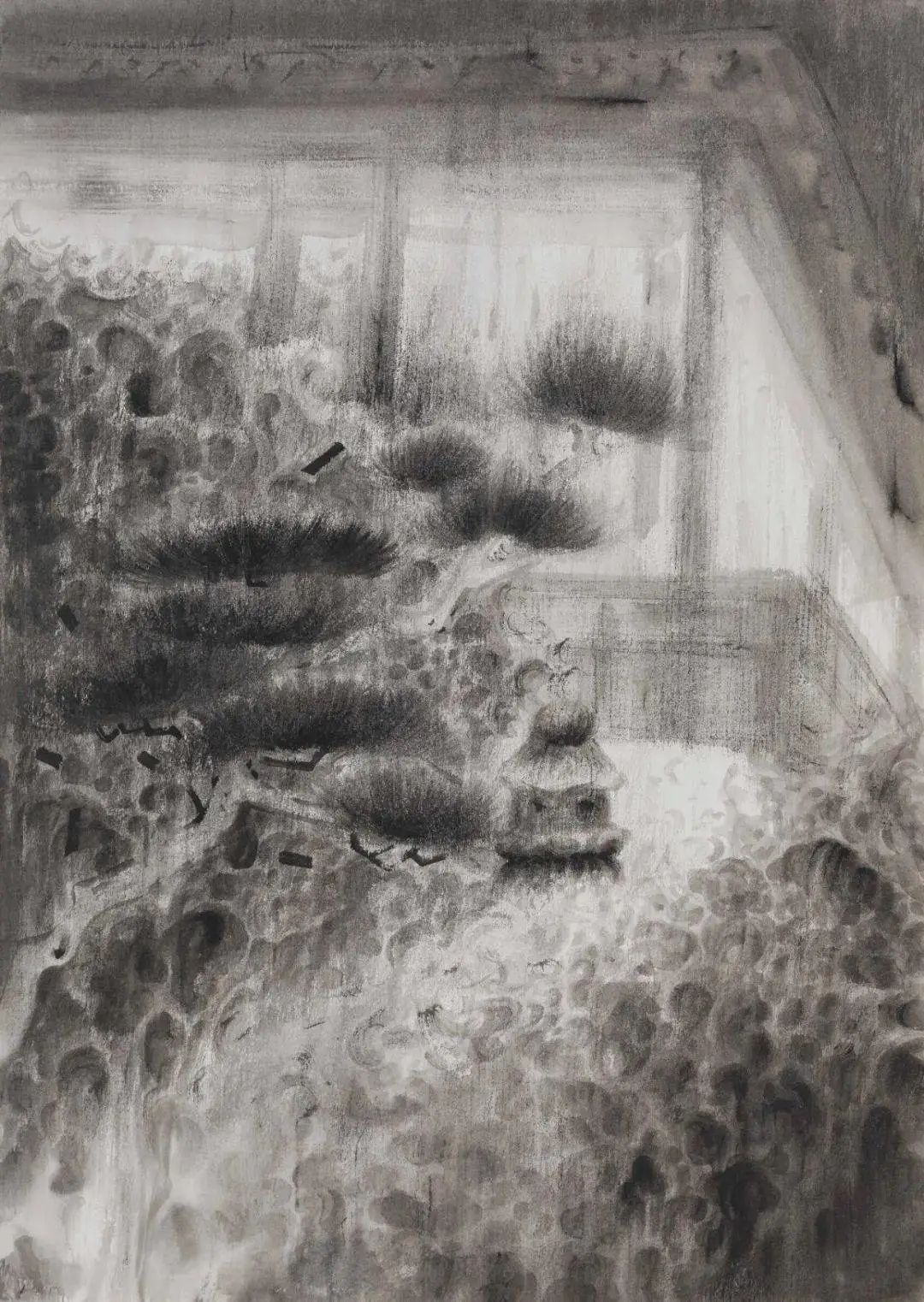 严谨细致的书法,水墨气韵生动的线描