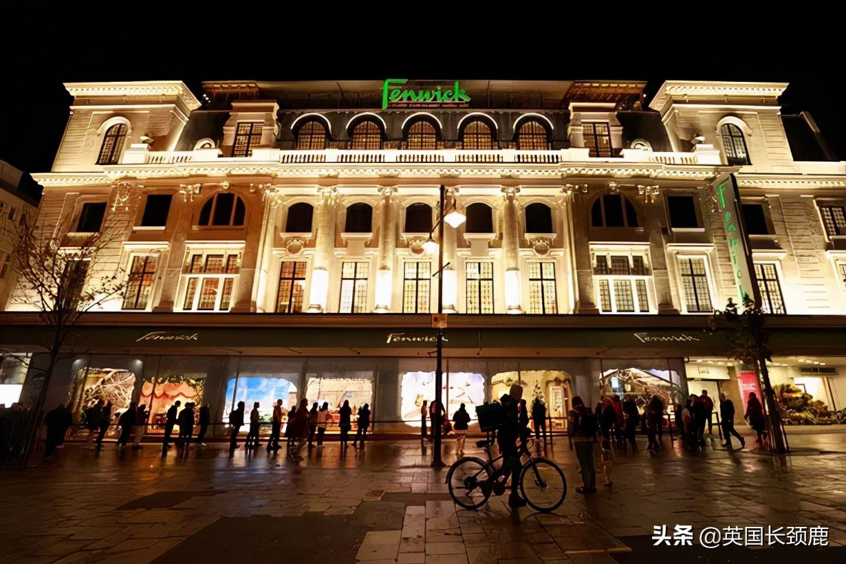 伦敦圣诞橱窗,2021年英国圣诞