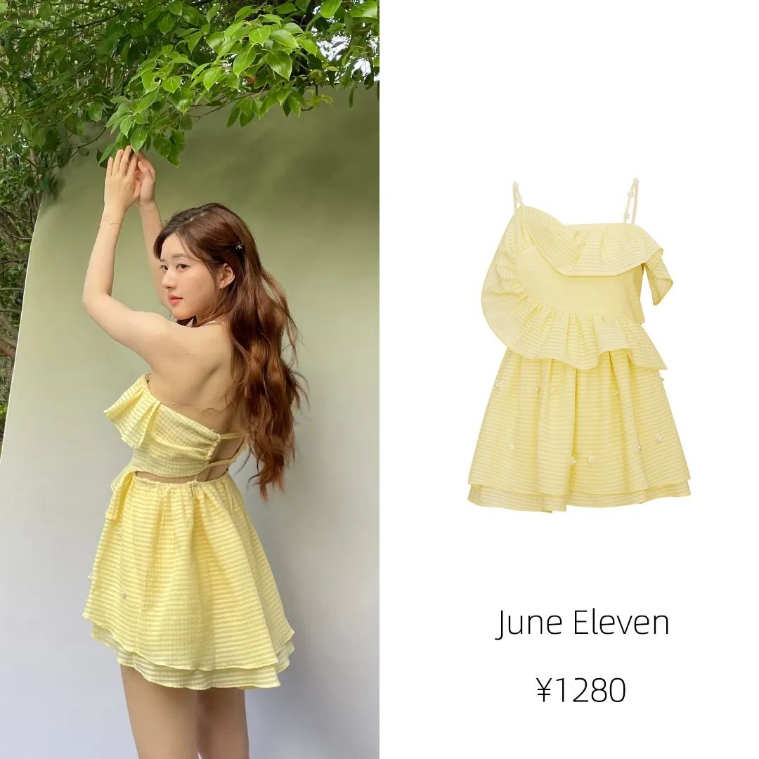 夏日穿搭明星同款,女明星夏季平价同款私服