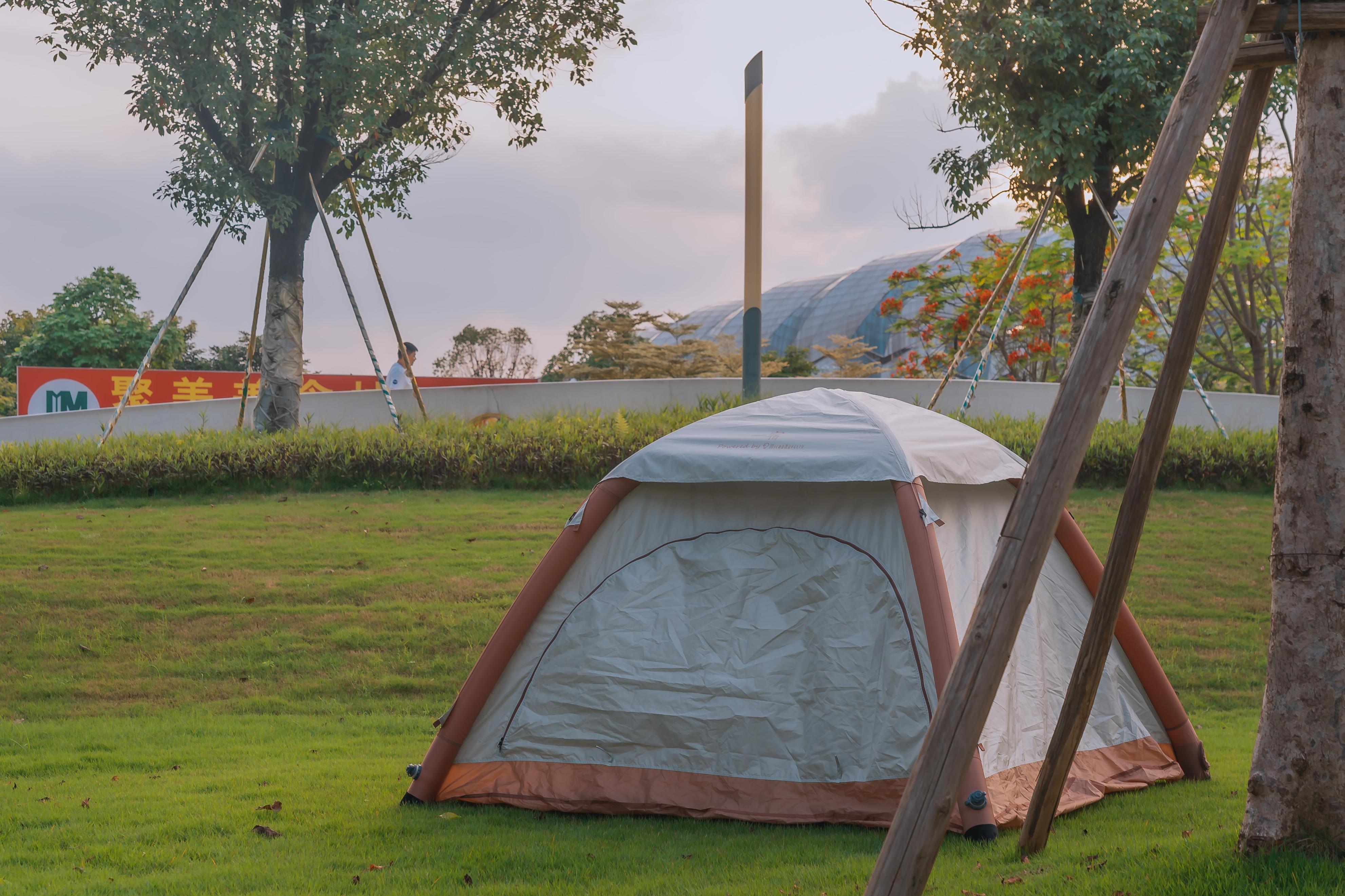 露营帐篷简易全自动,露营简易折叠床