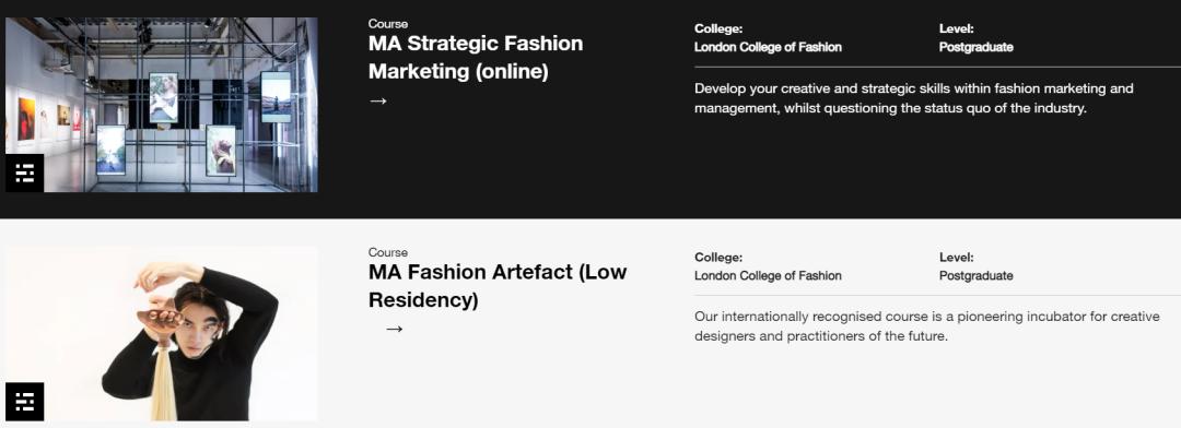 ual留学学制,ual免费课程