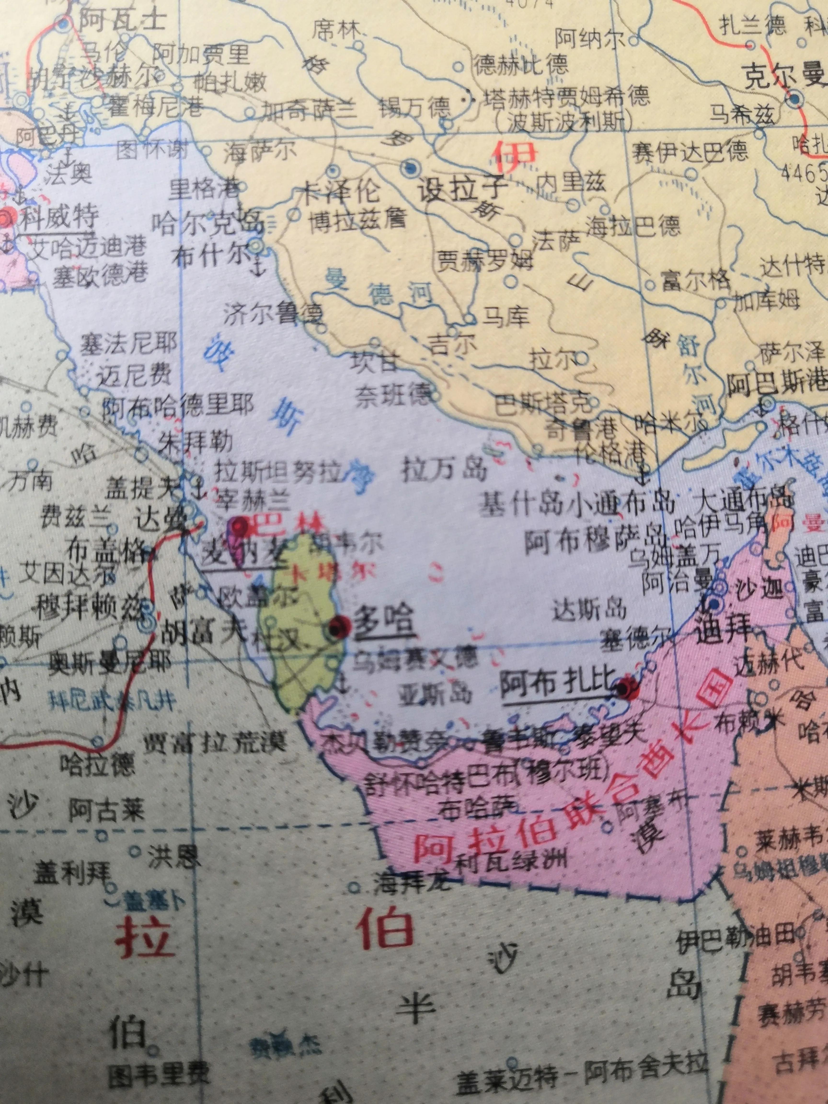 阿联酋阿布扎比地图,阿联酋地图完整版