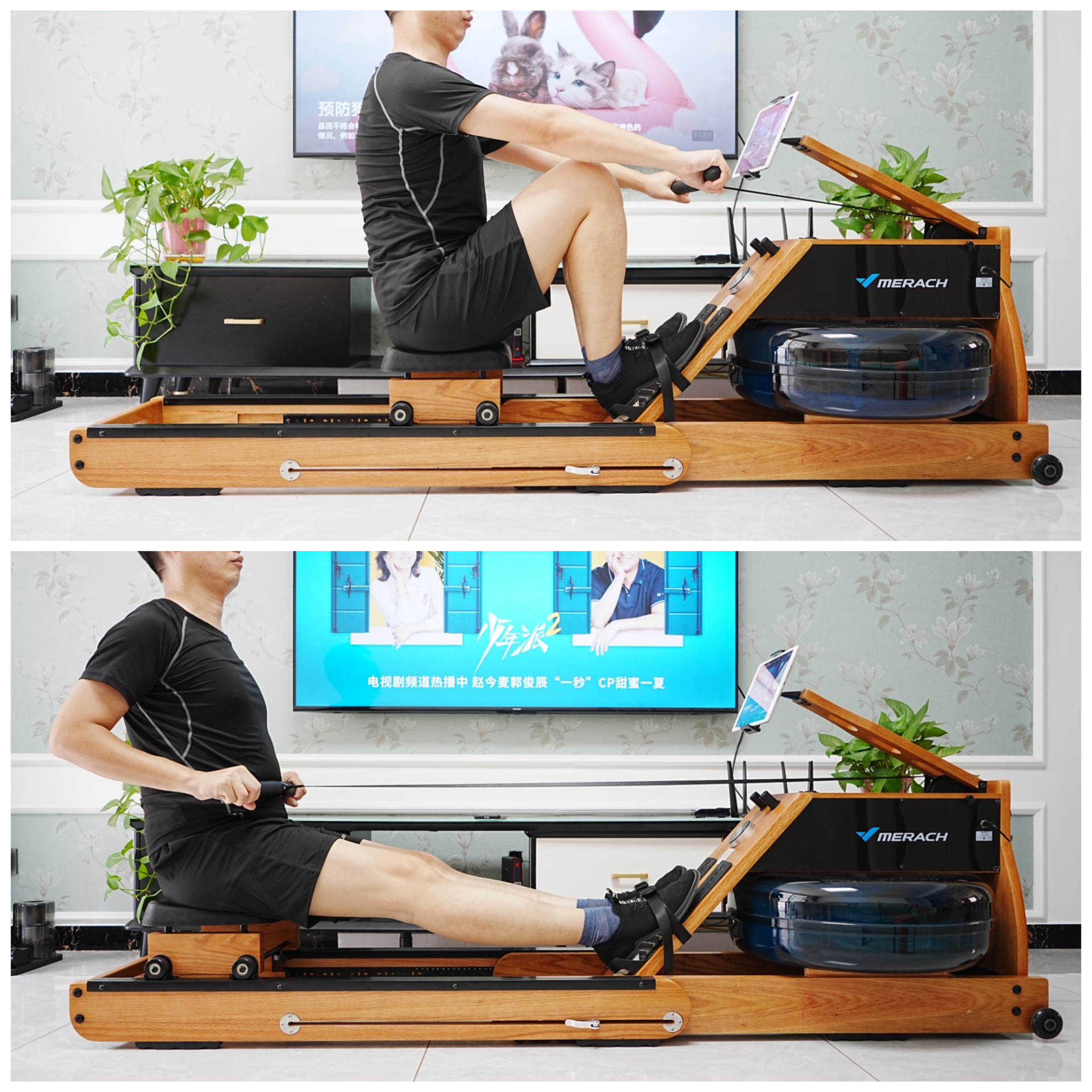 划船机和单车哪个减脂效果好,用划船机减脂一般要拉到多少