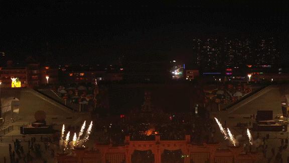 来忻州古城感受过节的气氛,忻州市年味古城