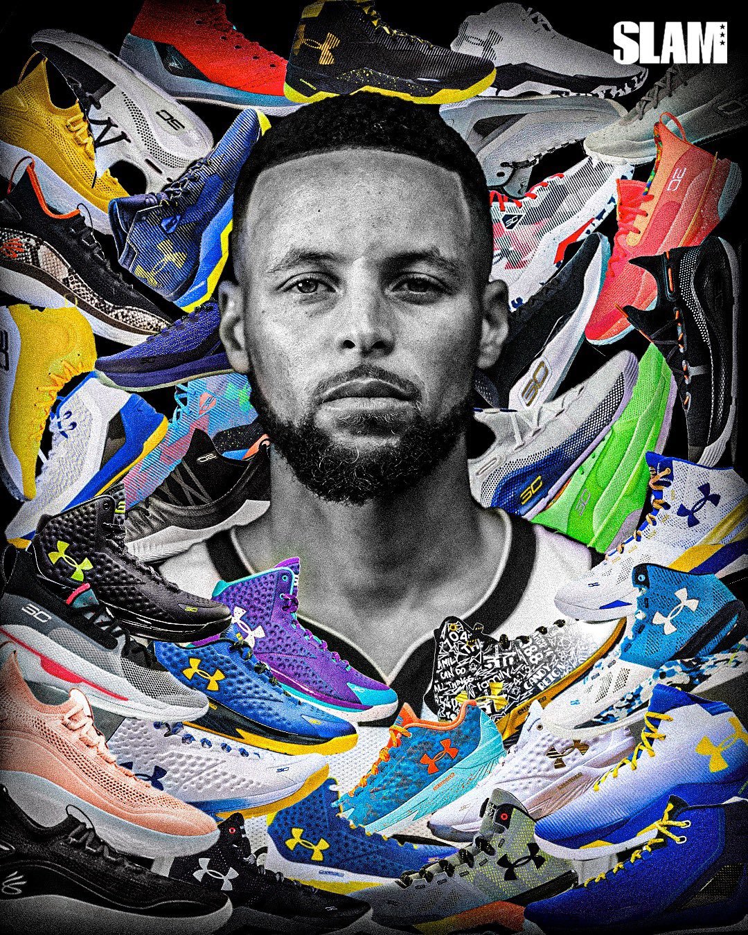 库里成了历史三分王，UA啥时候能超越耐克？