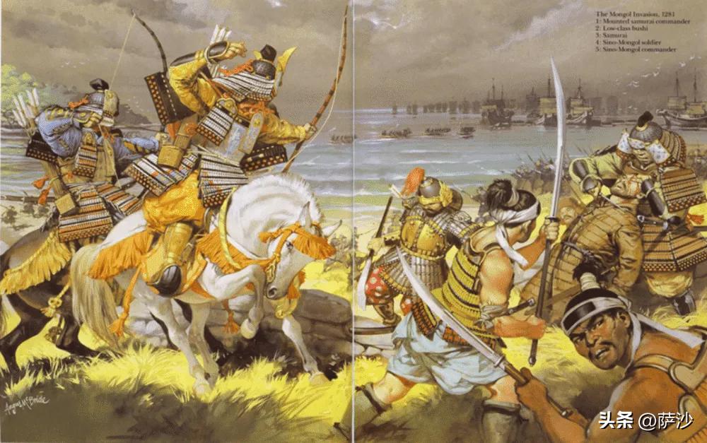 蒙古侵略日本时的台风,神风两次拯救日本的历史真相