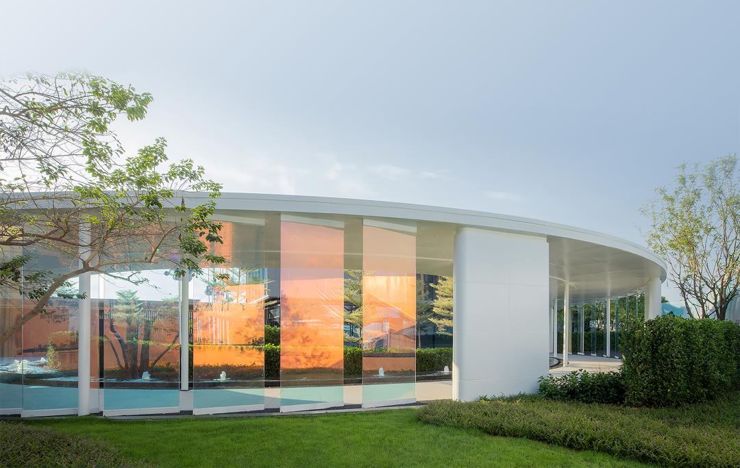 中营腾憬｜示范区如何通过玻璃做出亮点，设计+选材+施工工艺