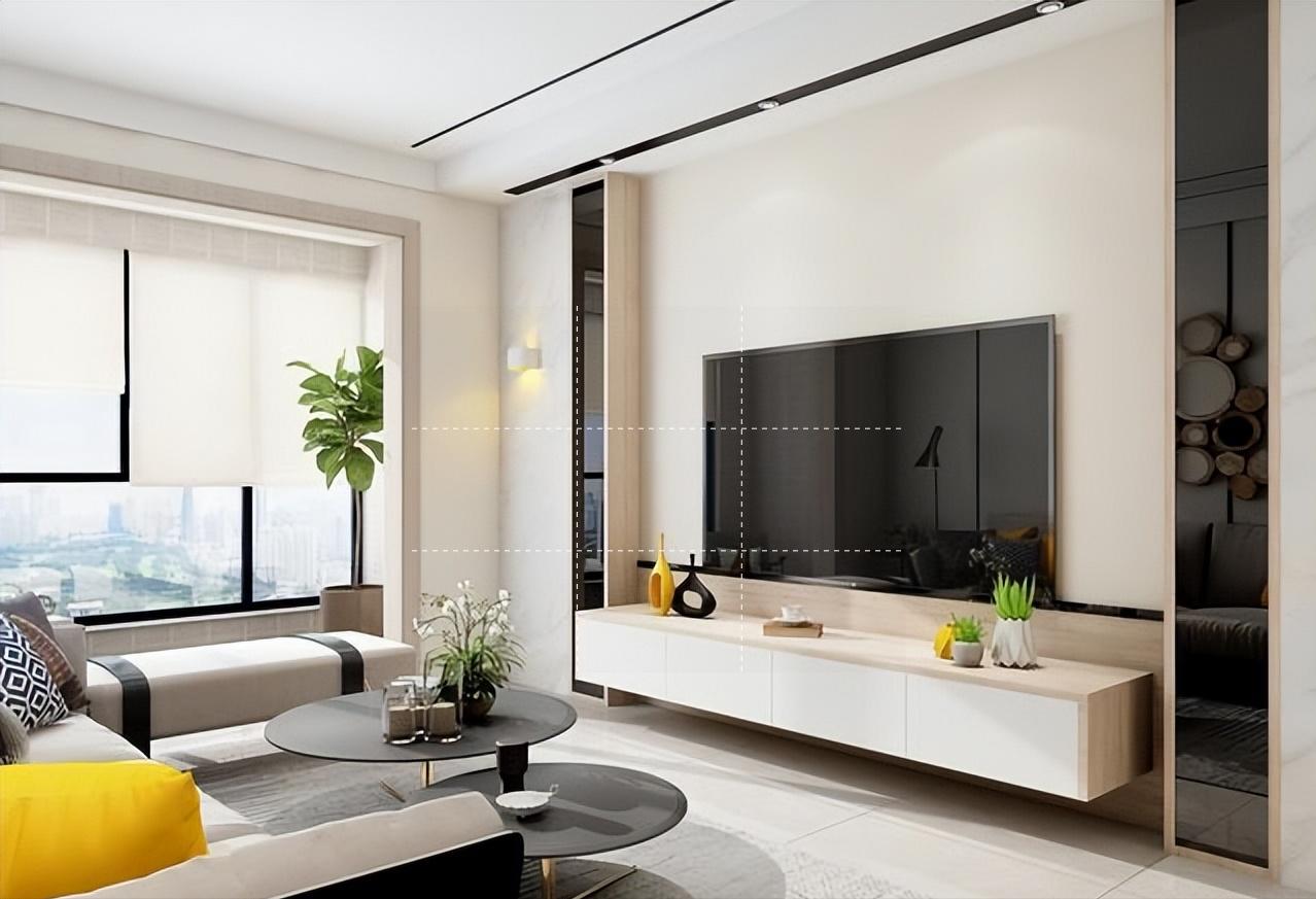 漂亮的电视柜背景墙最新款,7款电视背景墙及电视柜设计