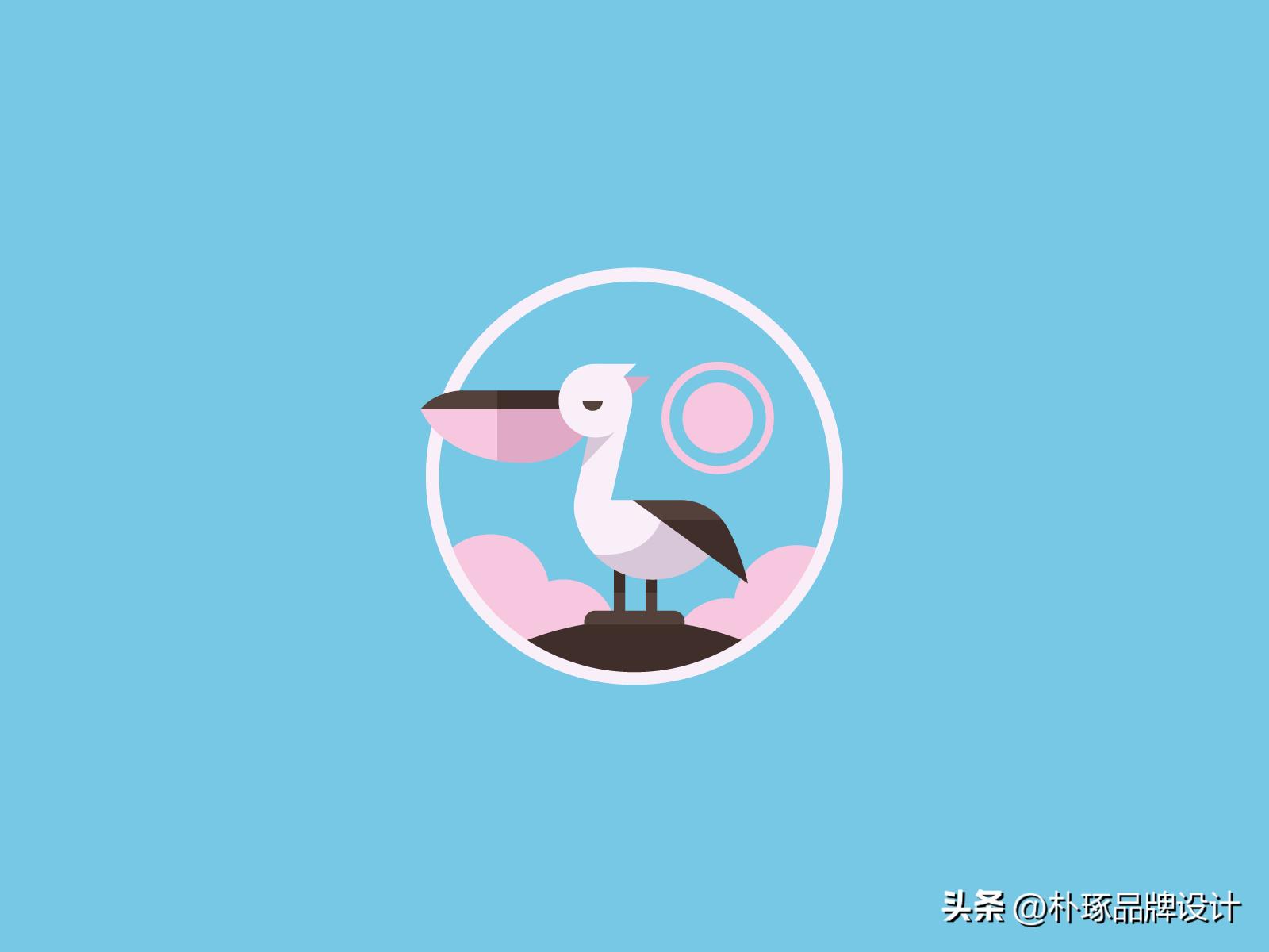 32款大嘴鸟元素创意企业标志有点意思