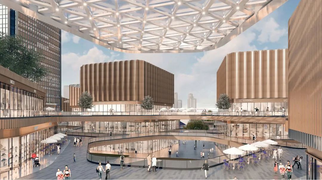 赣州新地标赣州之星,赣州赣江之星双子塔建筑工地