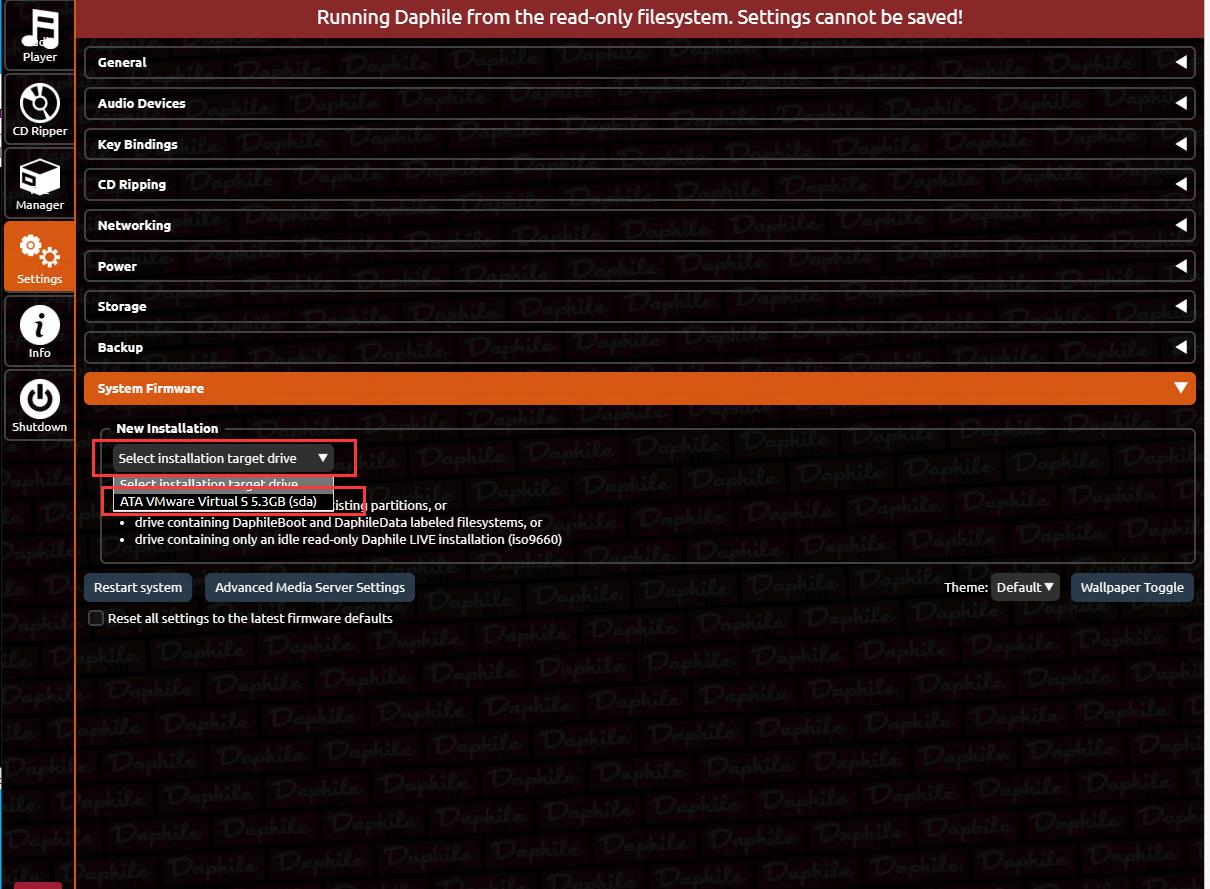 达菲Daphile专业音乐播放器,安装达菲音乐播放系统硬盘的选择