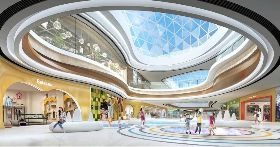 台州吾悦广场设计,台州玉环万达广场bim正向设计应用