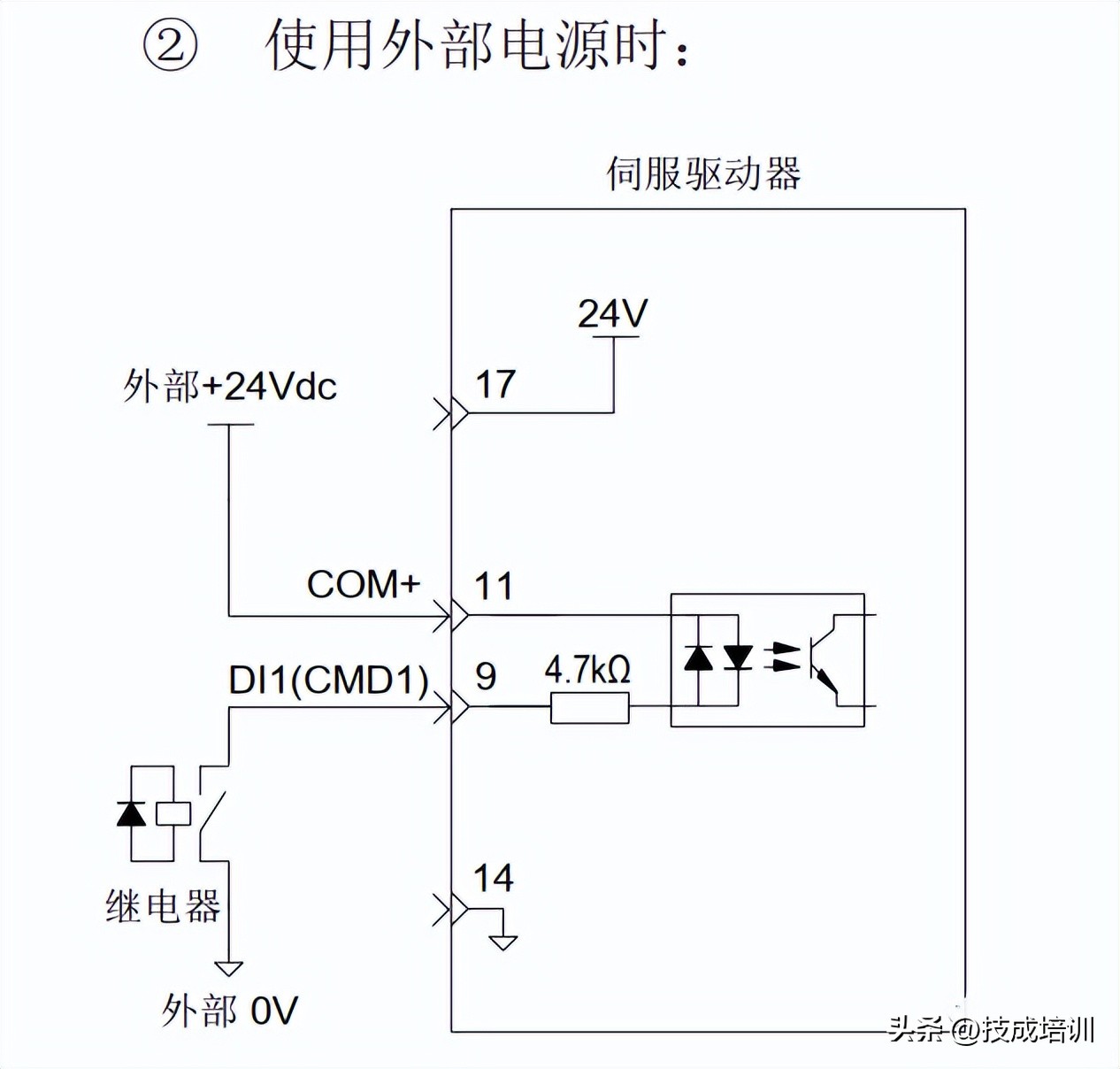 一文看懂汇川伺服接线,汇川一体式变频器接线图