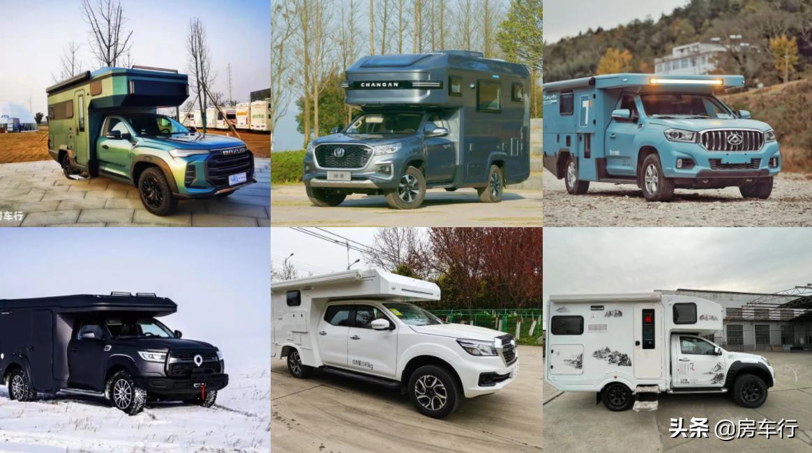 道奇公羊皮卡越野房车2022新款,2022款长城全尺寸大皮卡房车视频