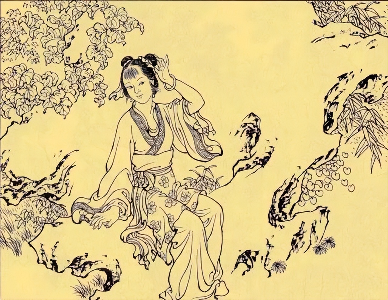 美妇河边洗衣，少年要对她无礼，美妇说：你把鞋子脱掉，我就从你