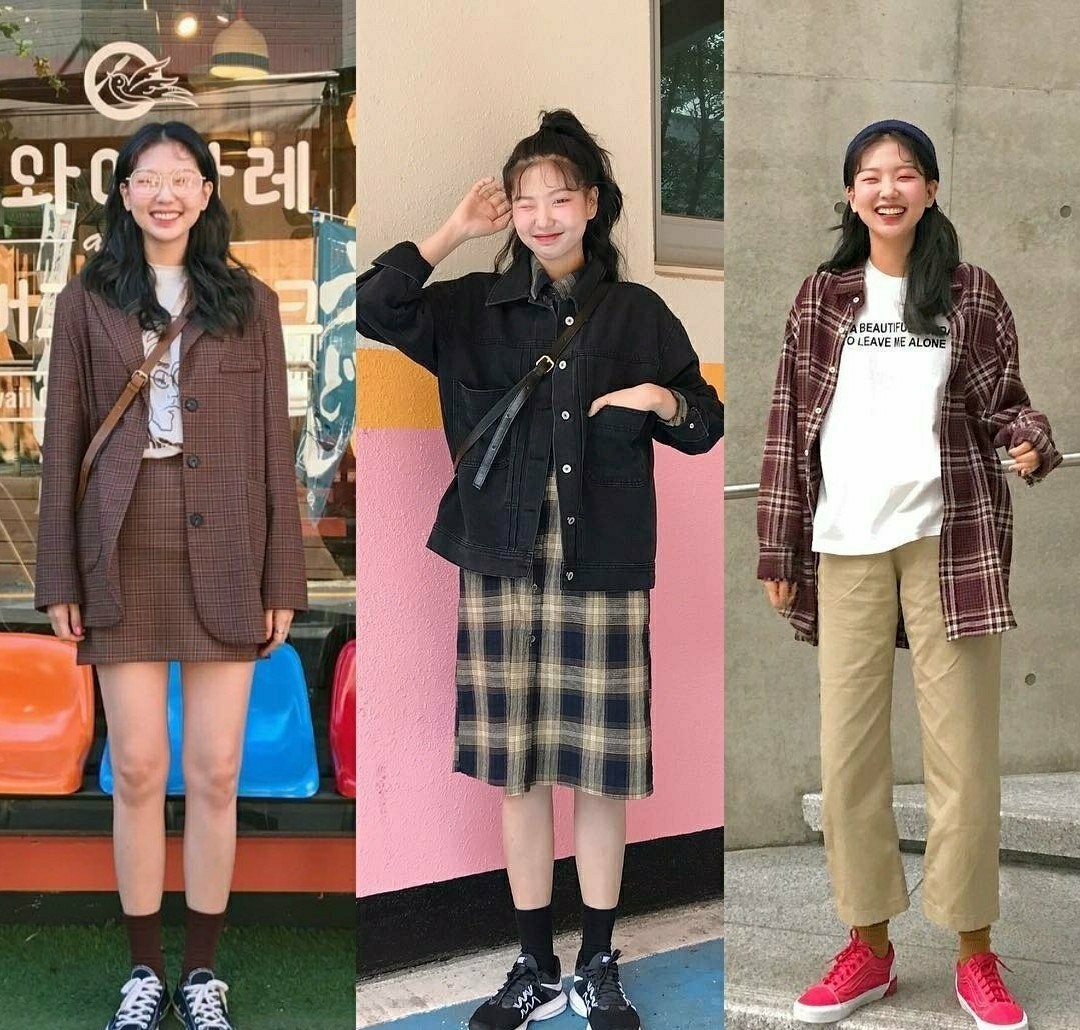 30套最火的韩系穿搭简单又好穿,慵懒风宽松韩版穿搭技巧