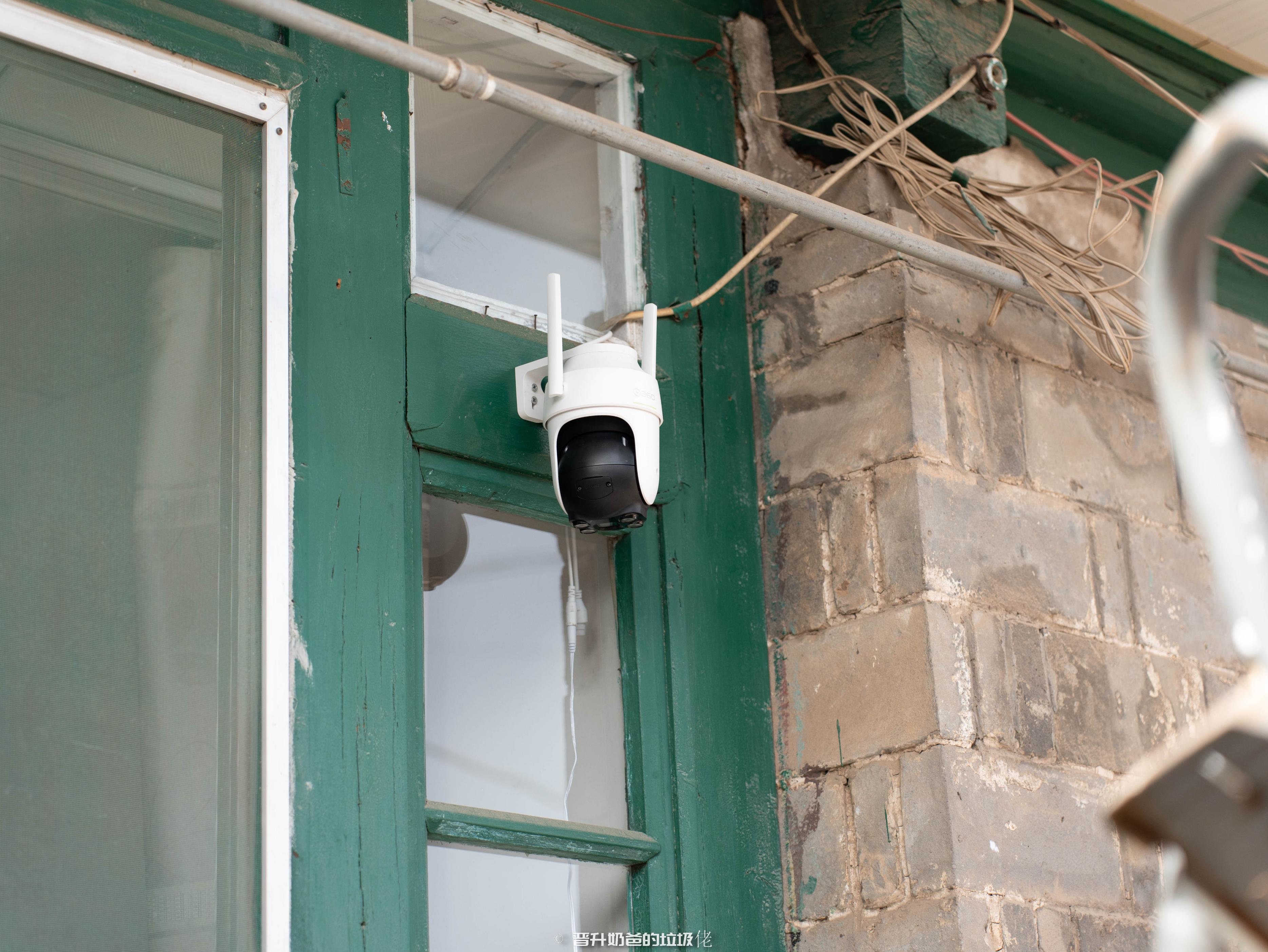 我看看谁还敢动我的车！AI智能助力看家护院，360户外球机6Pro