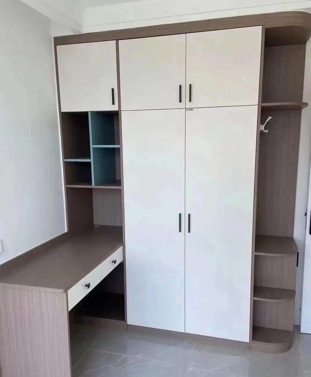 衣柜写字桌一体桌尺寸,衣柜写字桌一体新款