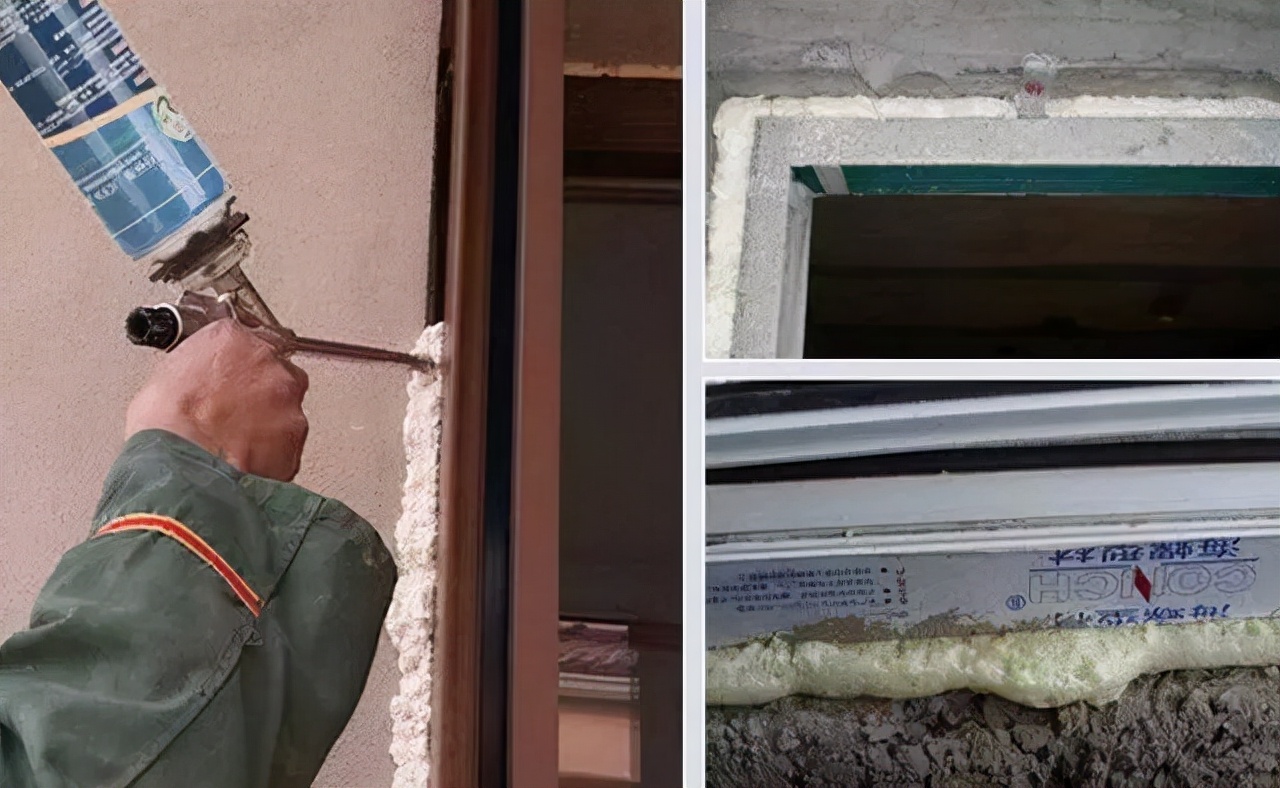 断桥铝门窗填缝用发泡胶还是砂浆,门窗填缝用水泥好还是泡沫填缝剂