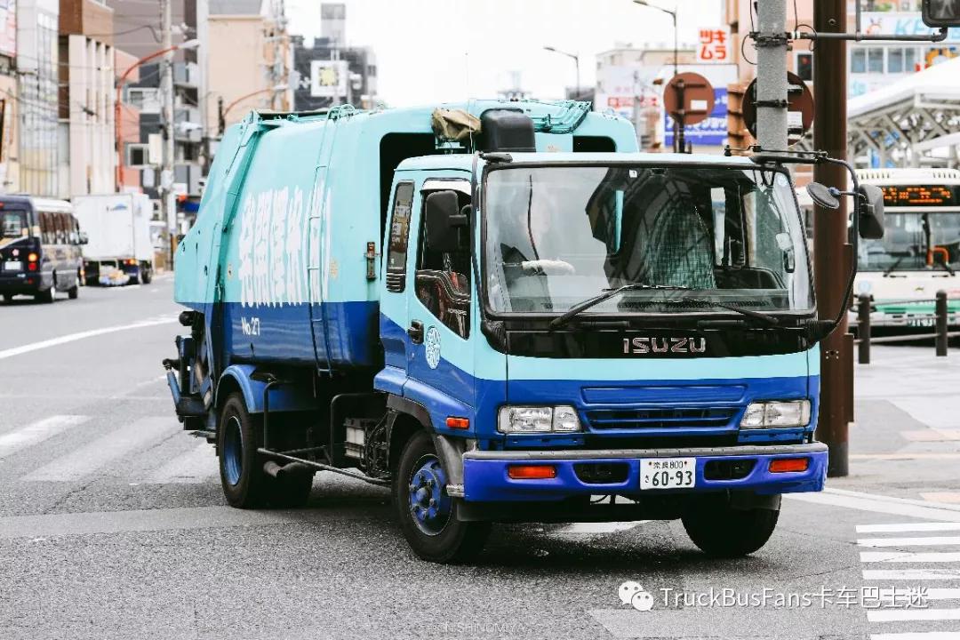 日本卡车是这样拍的,日本街头小型卡车