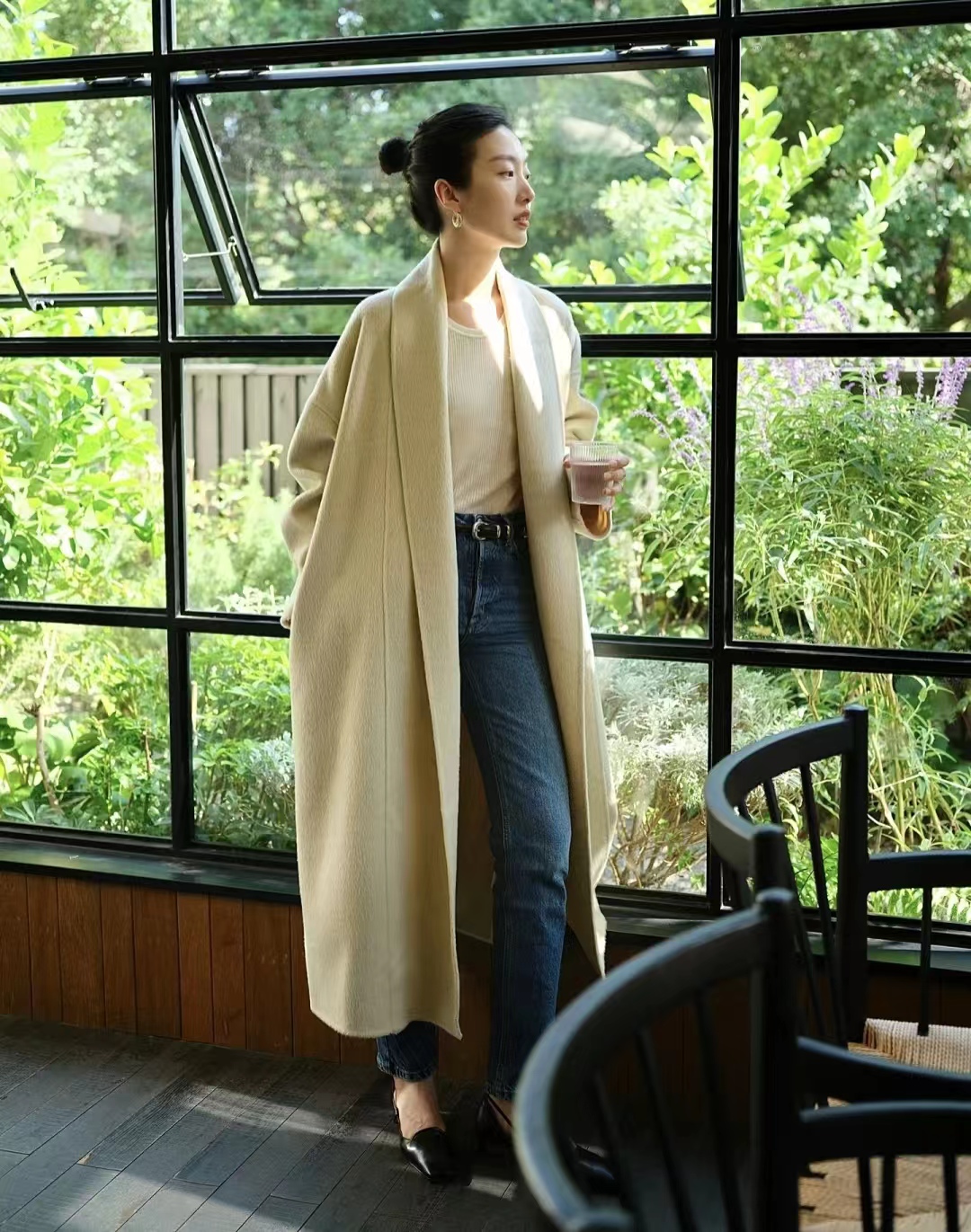 大衣30种穿搭方法,秋冬实用保暖大衣穿搭图片