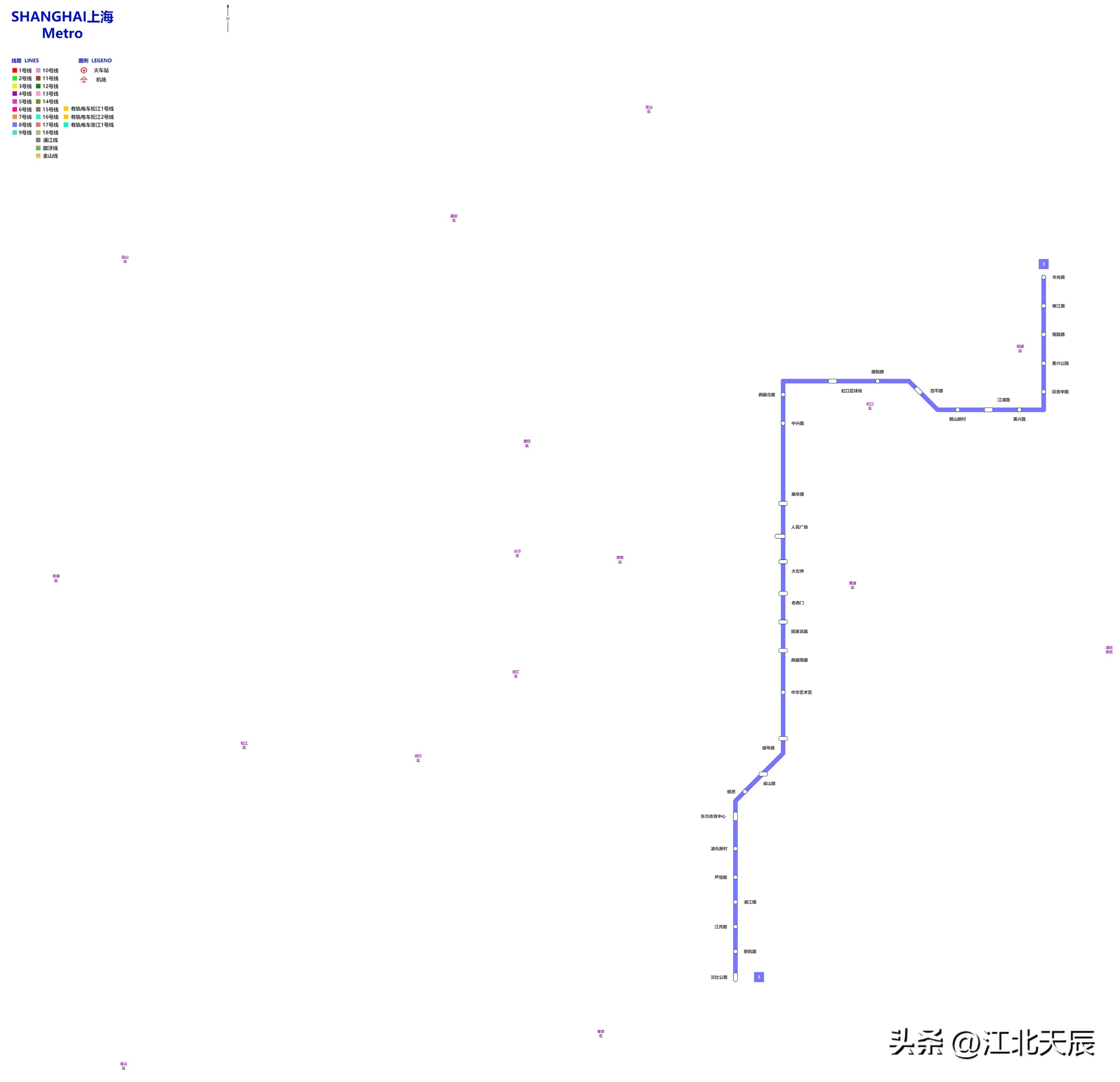 中国城市轨道交通系统线路图,最新上海城市轨道交通