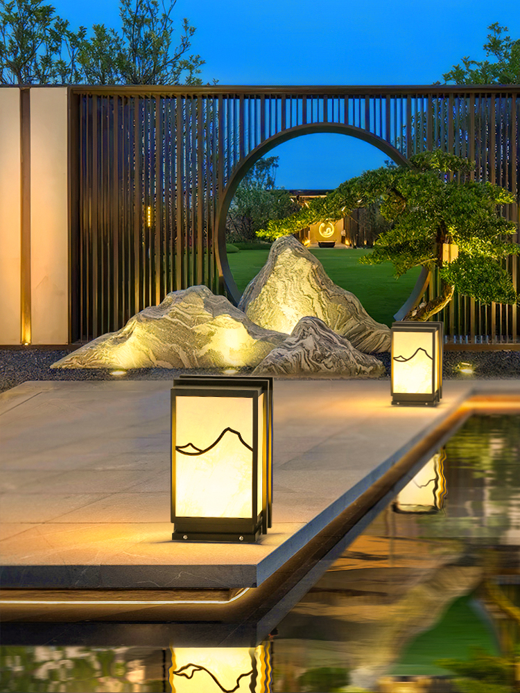 户外庭院灯艺术风,庭院美观灯