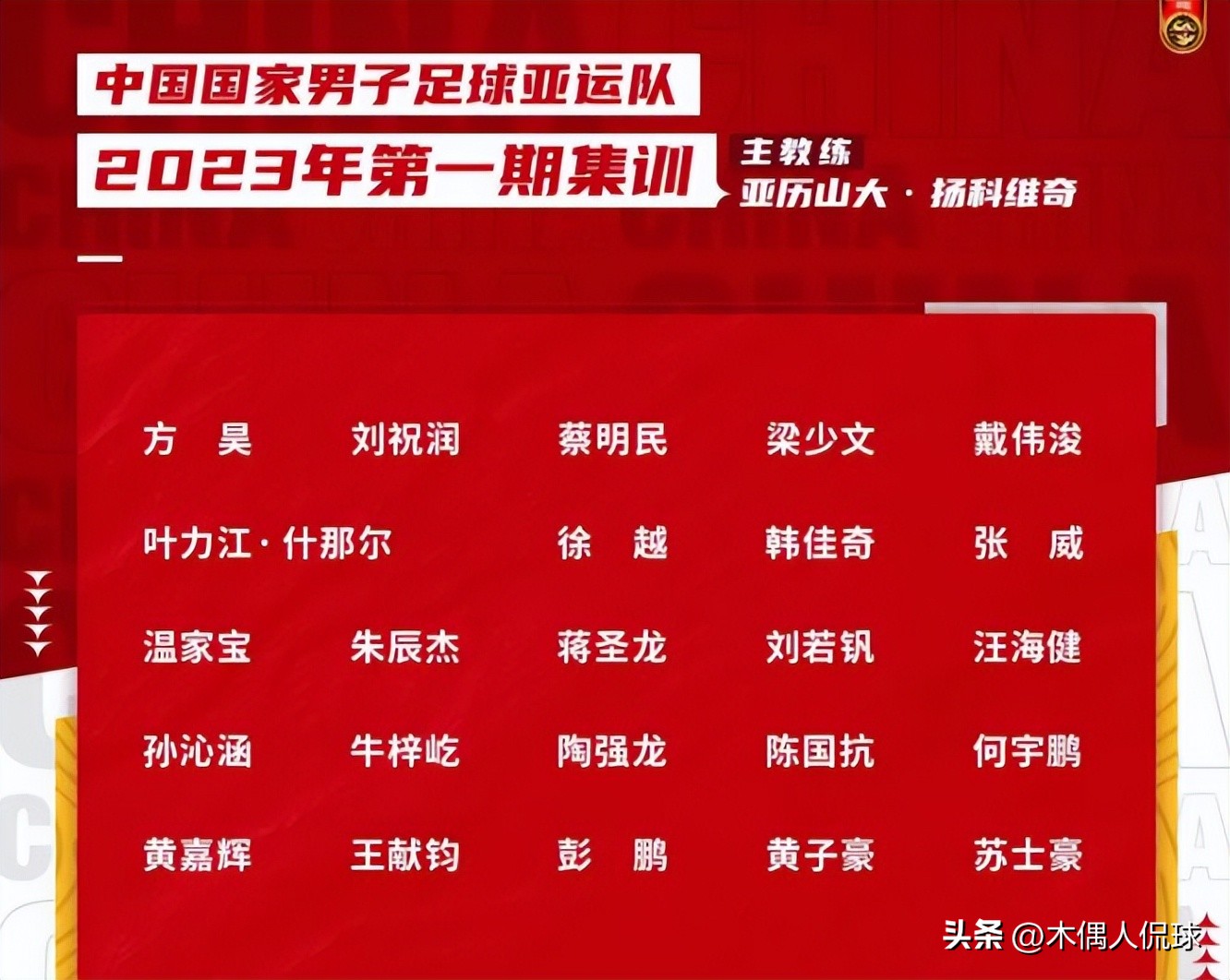 扬科维奇让国足重拾战术,中国男足u23主教练扬科维奇简介