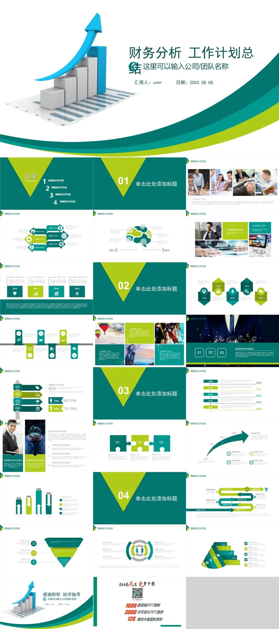 财务分析ppt配图,财务分析ppt数据分析图表免费