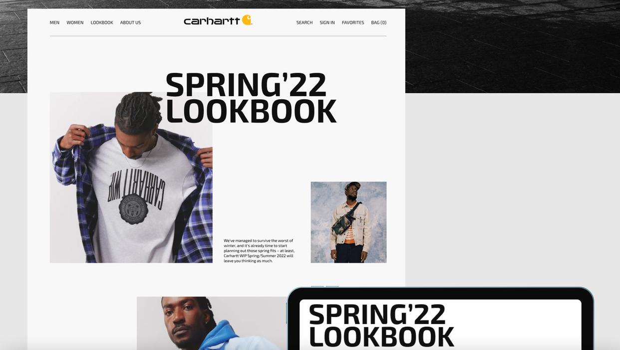 网站设计｜欧*男美**装女装网站定制设计策略