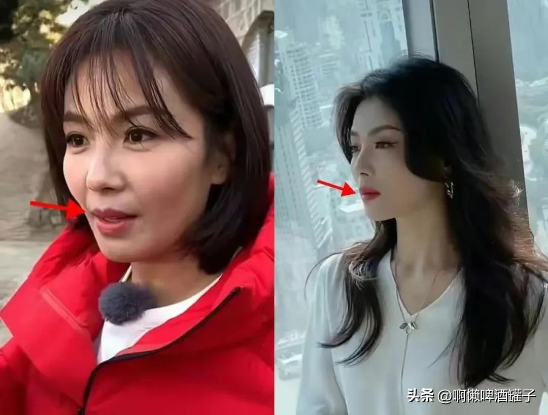 44岁刘涛颜值回春对比图,刘涛颜值回春撞脸