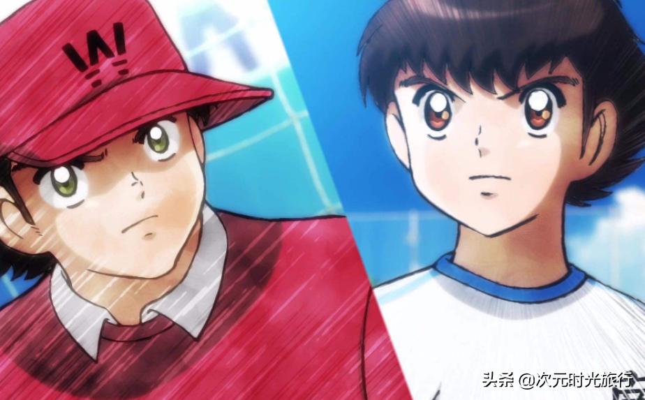 足球小将动漫最燃片段,足球中的热血少年