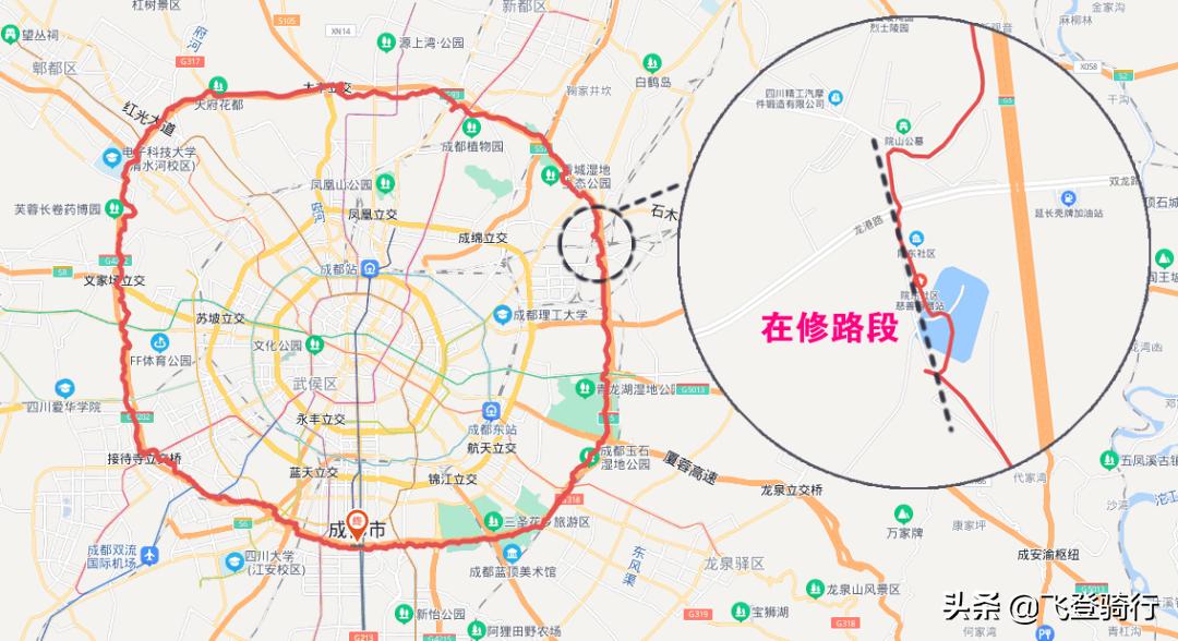 成都绕城绿道-百公里环城绿道骑行攻略全面详细讲解,4月6日更新