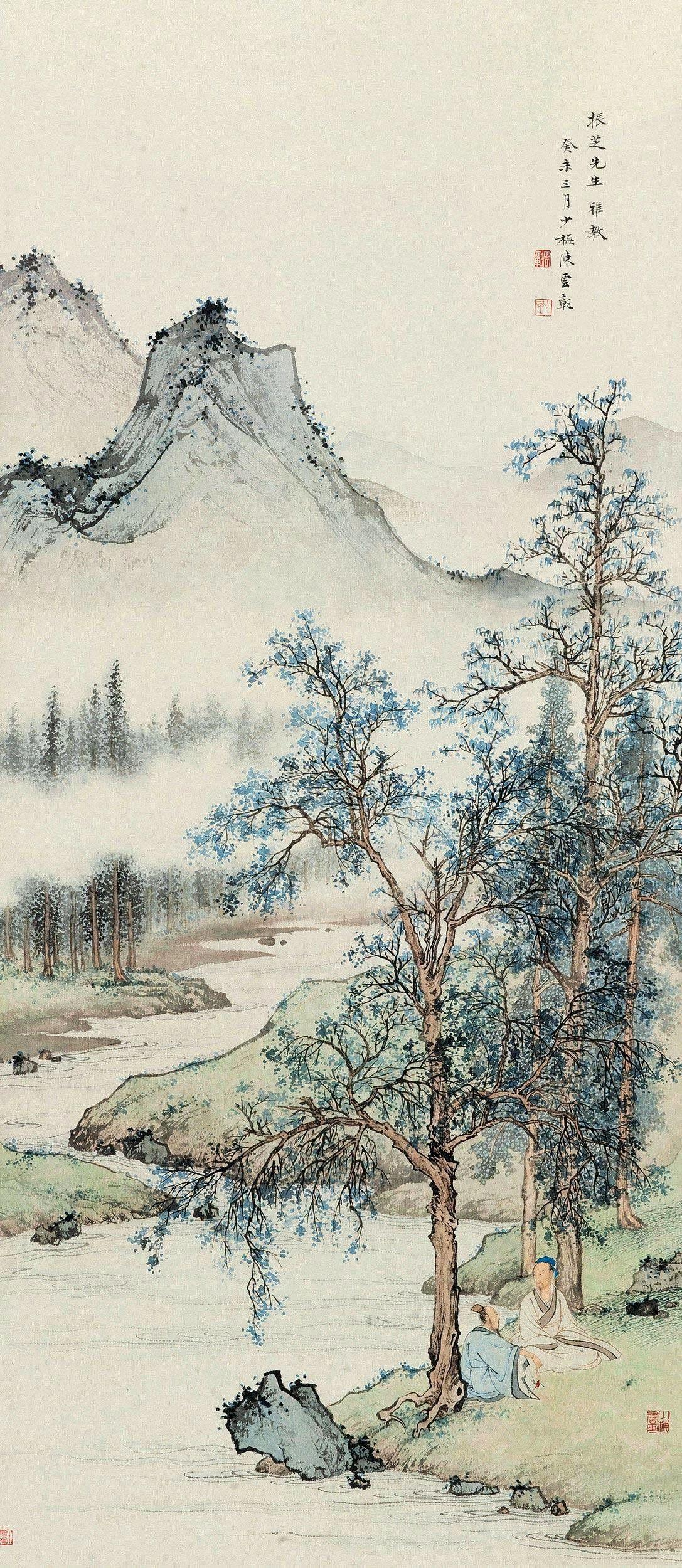 精美山水欣赏100幅,很有意境的写意山水