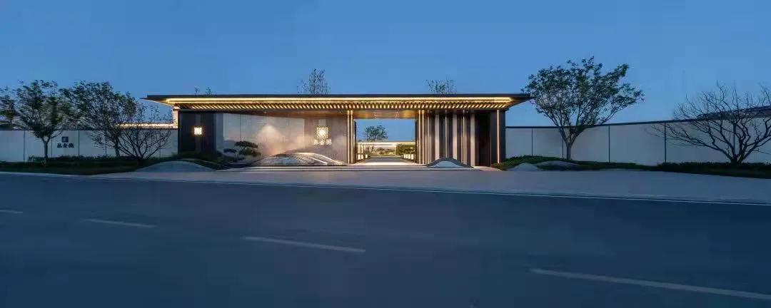 昆仑樾6.8米横厅装修效果图,青岛昆仑樾户型图