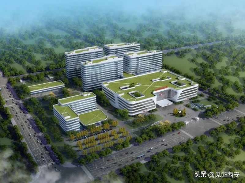 西安开诊的医院最新消息,西安又一大型三甲医院开业