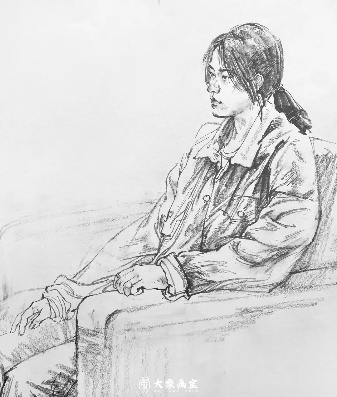 美院高分速写欣赏,中国美院速写要求及优秀高分卷